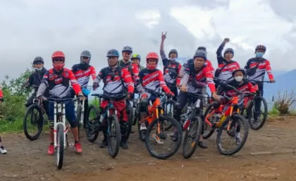 Di Kota Gresik, Komunitas Ini Bikin Galaksi Bike Park
