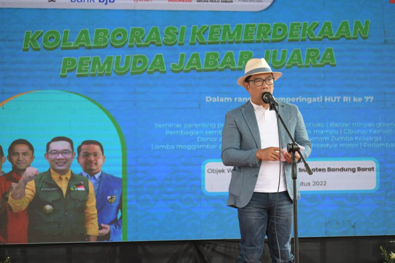 Pesan Ridwan Kamil: Ramaikan Situ Ciburuy dengan Kegiatan Positif