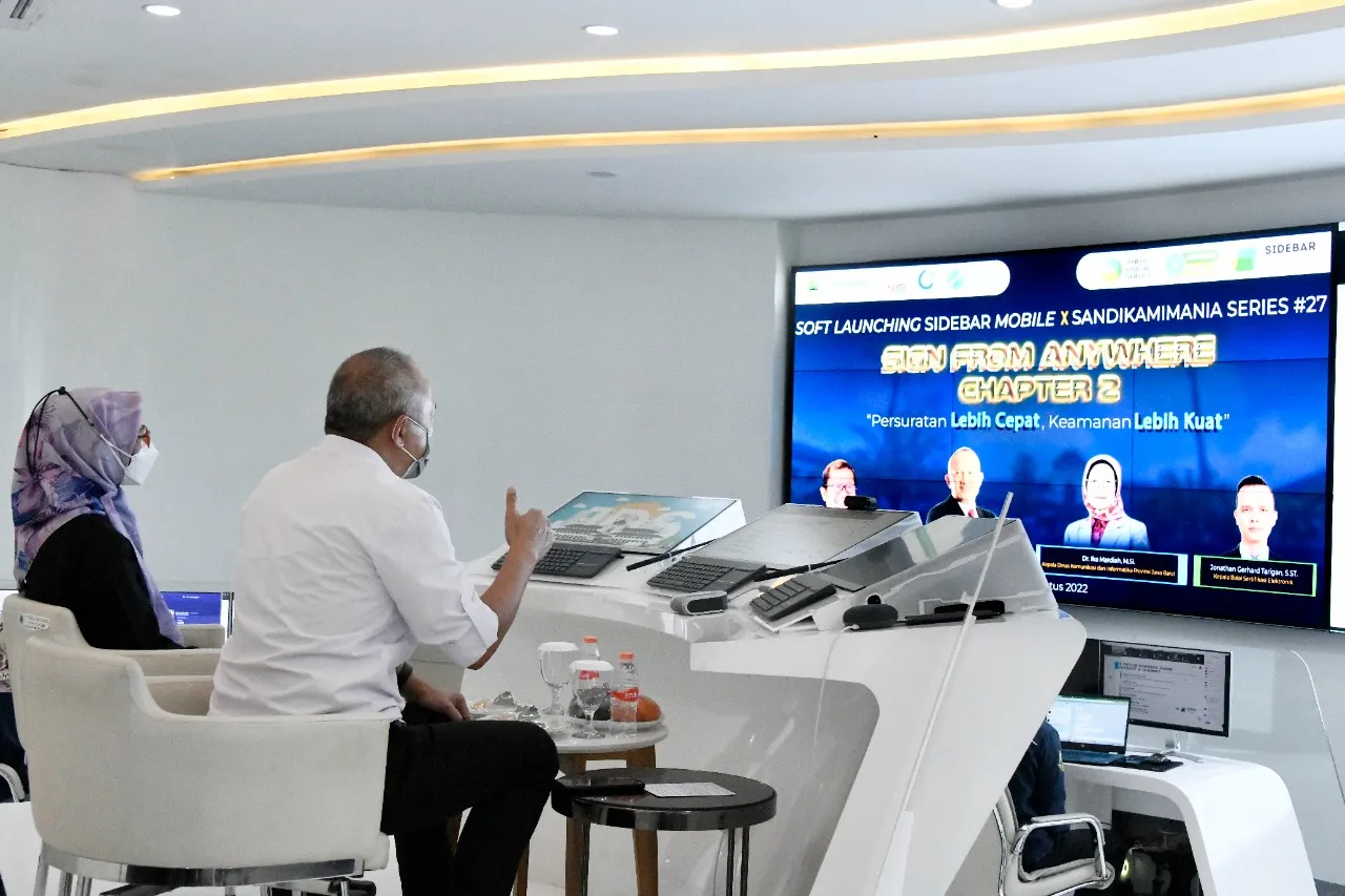 Rilis E-Monev Tahun 2022, Indeks Keterbukaan Informasi Jabar Terbaik