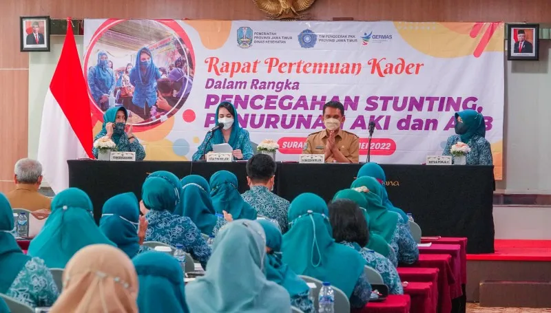 Ketua TP PKK Jatim Arumi Ajak Kader Waspadai Gizi Buruk