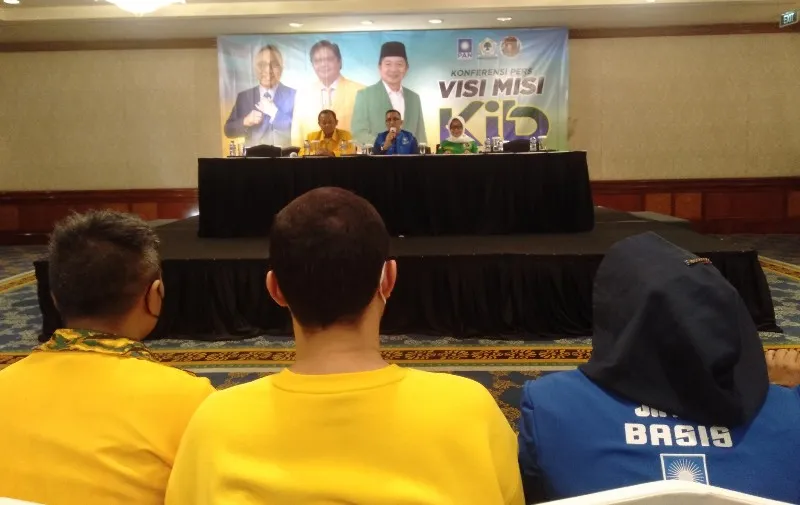 Tiga Partai Tawarkan Visi Misi KIB untuk Indonesia Lebih Baik