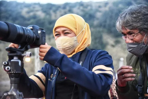 Gubernur Khofifah Ajak Fotografer Promosikan Keindahan Bromo