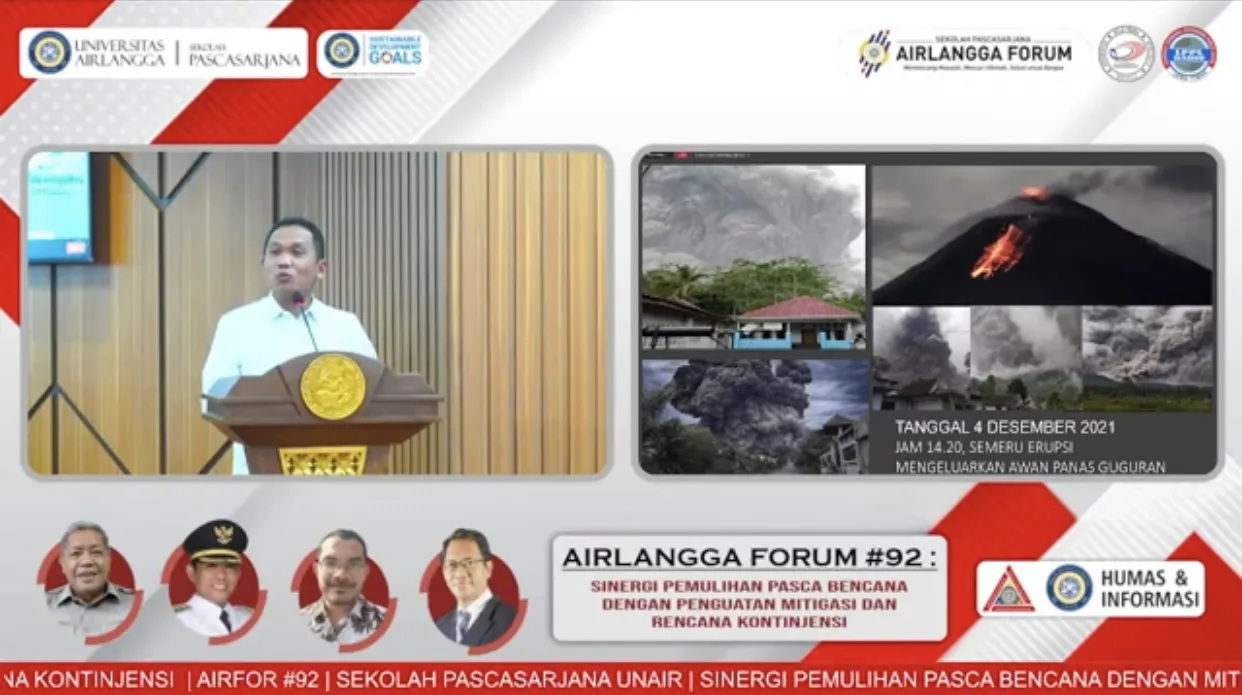 Bupati Lumajang Thariq Bersinergi Untuk Pemulihan Pasca Bencana