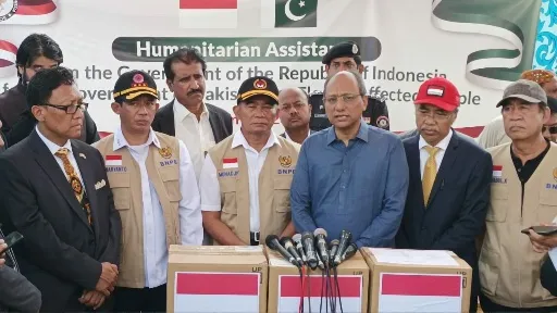 Bantuan Kemanusiaan Indonesia Tiba di Pakistan