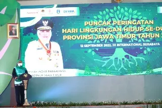 Gubenur Khofifah: Ayo Jaga Bumi untuk Kehidupan Berkelanjutan