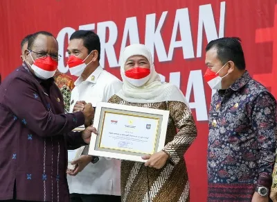 Setelah Sukseskan Gerakan Nasional  Pembagian 10 Juta Bendera Merah Putih