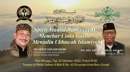 Sekar Jagad Indonesia Rayakan Maulid Rasullulah 2022