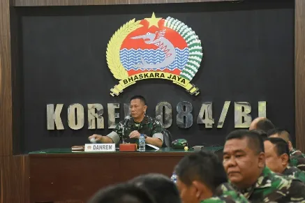 Danrem 084/Bhaskara Jaya Fokus Suksesnya Pelaksanaan