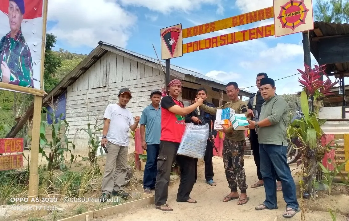 GUSDURian Peduli Salurkan Bantuan untuk Korban Pembunuhan di Sigi, Sulteng