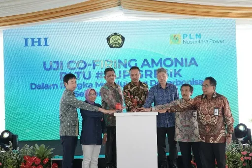 PLN Nusantara Power Gandeng IHI Corporation Japan, Uji Co-firing Amonia