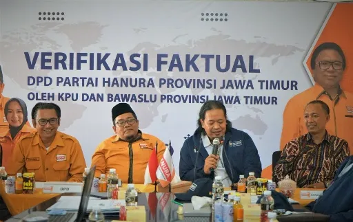 KPU Jatim Tuntaskan Verifikasi Faktual Kepengurusan 9 Parpol 