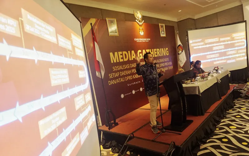KPU Jatim Gelar Media Gathering