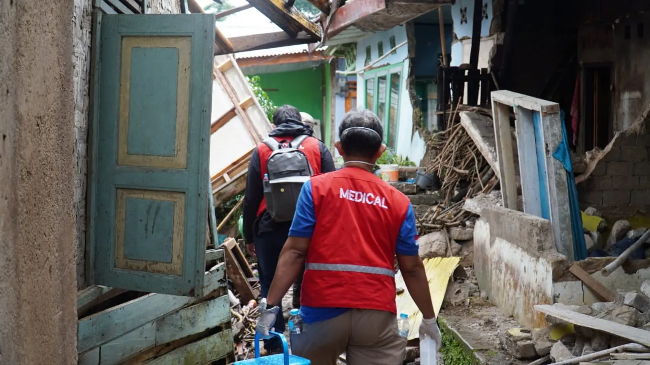 Pertamedika IHC Layani Kesehatan Ratusan Warga Terdampak Gempa Cianjur