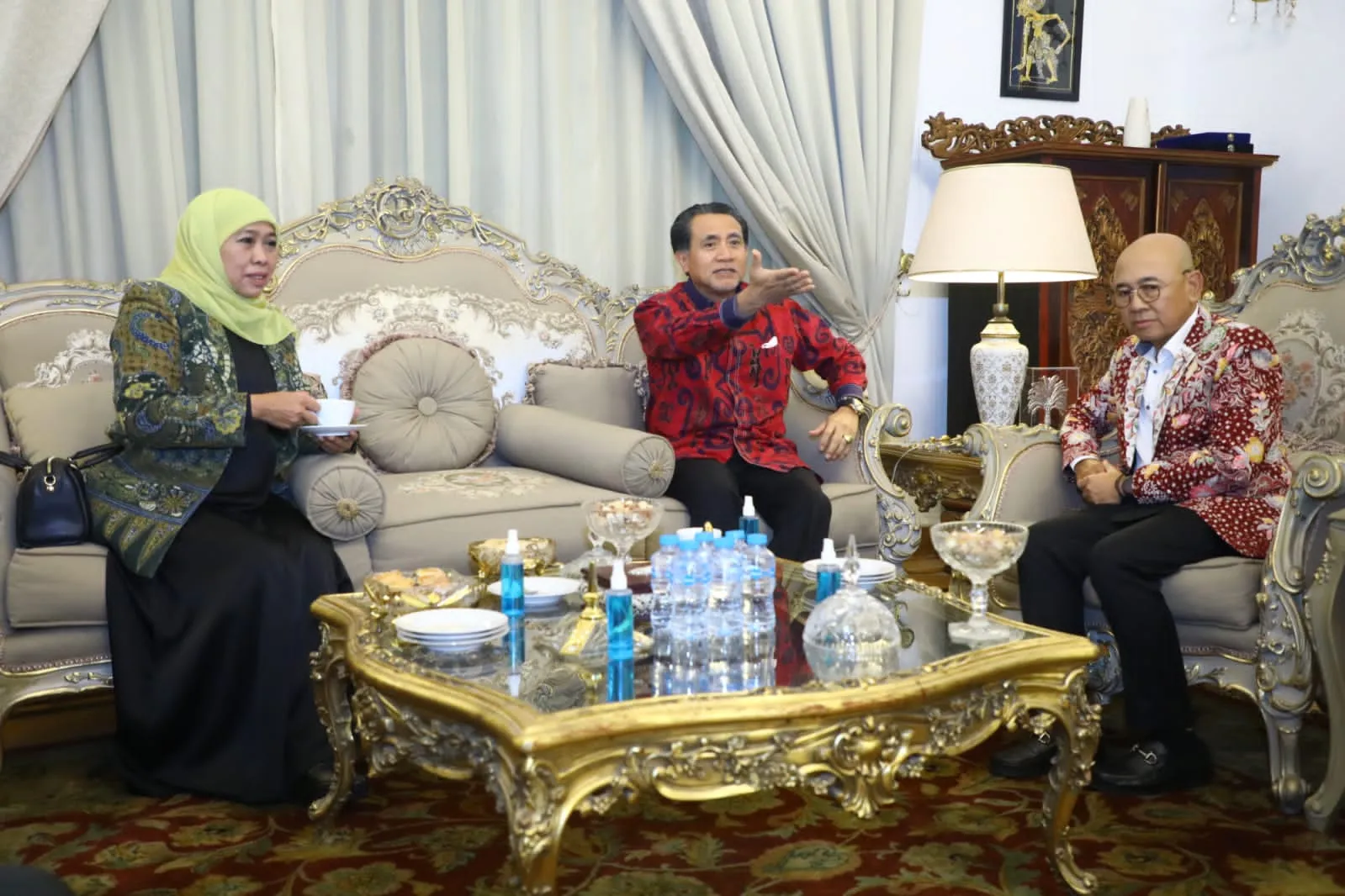 Gubernur Khofifah Kulonuwun, Mohon Dukungan Dubes RI di Mesir