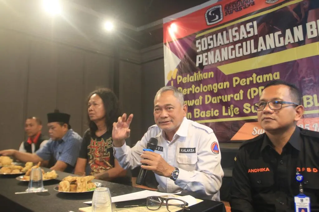 BPBD Jatim dan DKS Gelar Sosialisasi Penanggulangan Bencana