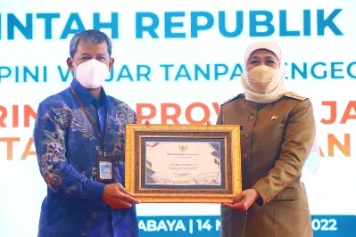 Pemprov Jatim Terima Penghargaan dari Menkeu RI