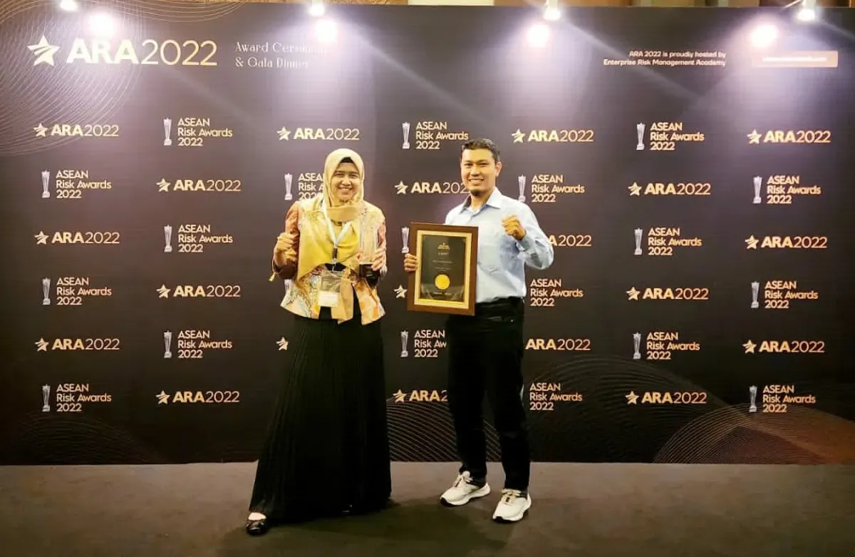 Terapkan Kebijakan Manajemen Resiko, PLN NP Raih Asean Risk Award 2022