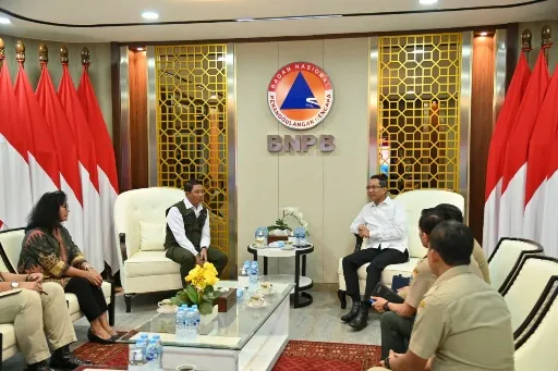 Kepala BNPB dan Pj Gubernur DKI Koordinasi Mitigasi Kesiapsiagaan