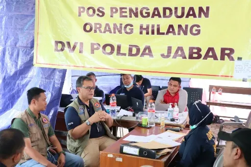 Begini Cara Tim DVI Identifikasi Korban Gempa Cianjur