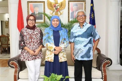 Khofifah: Jatim Siap Bantu Penguatan Sanggar Pendidikan 