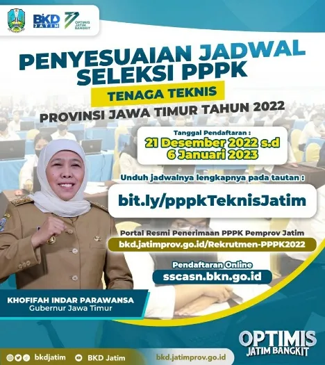 Ada 442 Formasi, Seluruh OPD di Pemprov Jatim