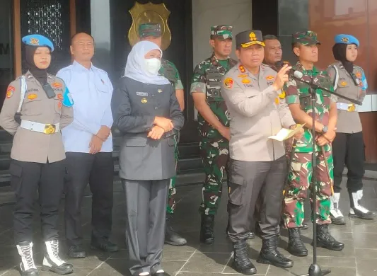 Khofifah: Tak ada dokumen dibawa dari ruang gubernur dan wagub Jatim