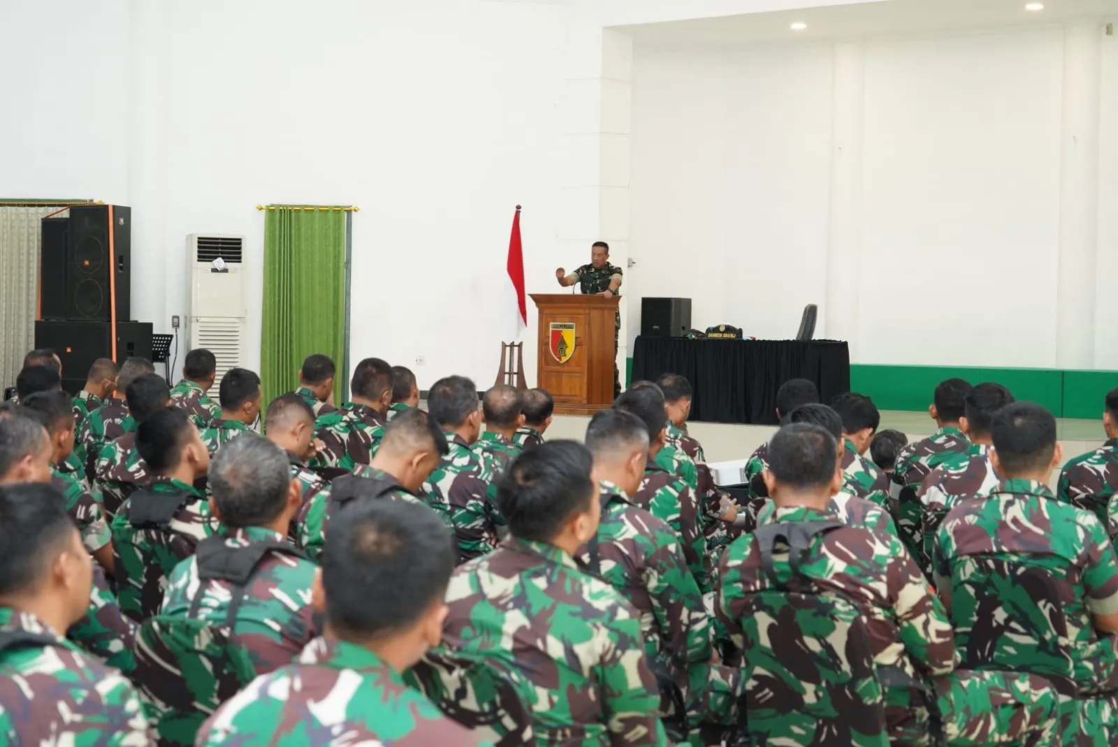 Pesan Danrem 084/BJ untuk Prajurit dan PNS di Apel Awal Tahun 2023