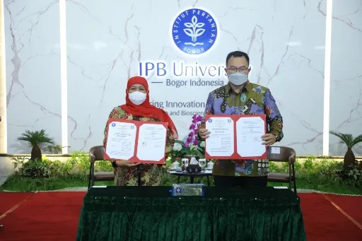 Khofifah Harap Kerjasama Pertanian dan Pengembangan Desa Semakin Kuat