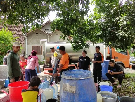 Ratusan Jiwa Warga di Magetan Kebingunan Air Bersih