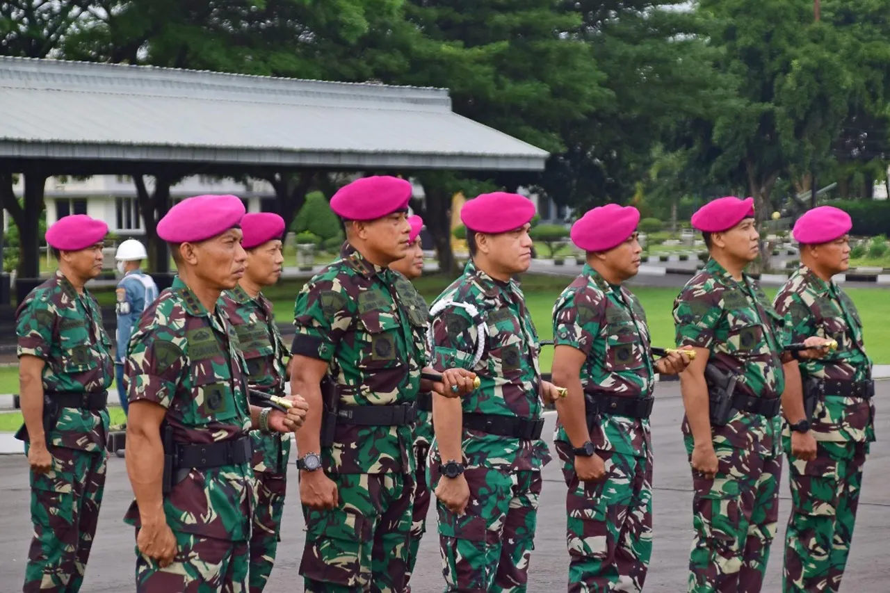 Awali Tahun 2023, Komandan Brigif 2 Mar Ikuti Apel Gabungan Pasmar 2