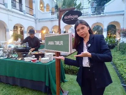 Culinair Van Java, Menu Nusantara Tersaji Prasmanan di Hotel Majapahit 