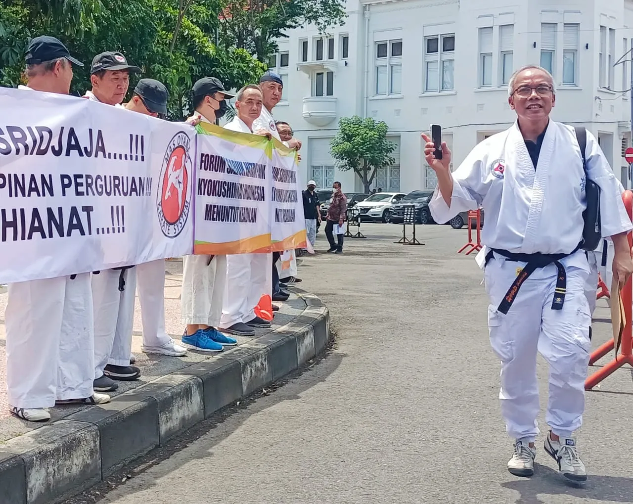 Usman Wibisono Ketua Hukum Perguruan Kyokushinkai Jadi Tersangka