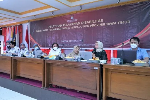 KPU Jatim Gelar Pelatihan Bagi Petugas