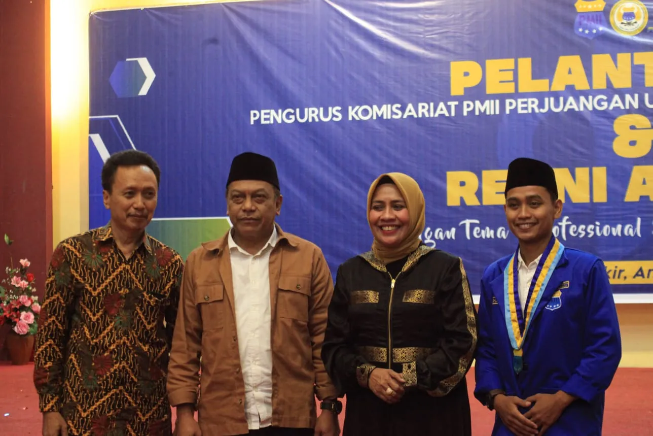 Anas Karno Jadi Keynote Speaker di Pelantikan PMII Perjuangan
