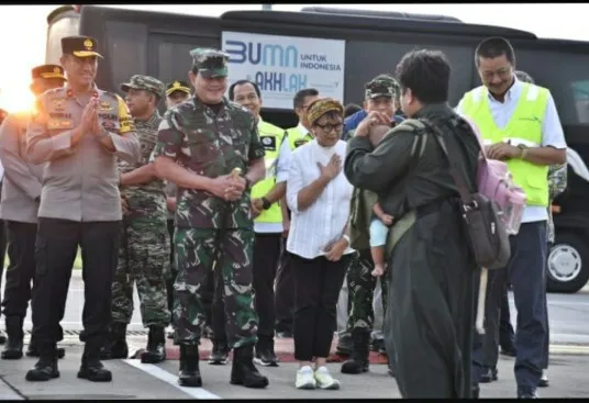 385 WNI dari Sudan Tiba di Tanah Air