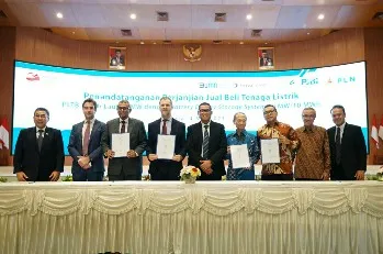 PLN Tandatangani MoU Jual Beli Listrik Proyek PLTB Tanah Laut