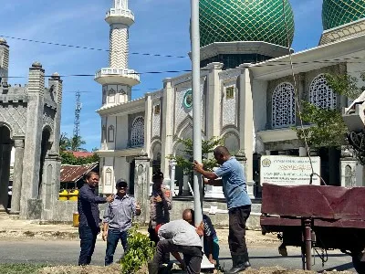 PLN NP UP Arun Bangun Lampu Jalan Medan-Banda Aceh