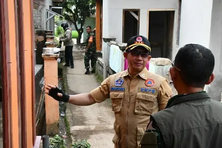 Kepala BNPB Tinjau Progres Pembangunan Rumah Tahan Gempa 
