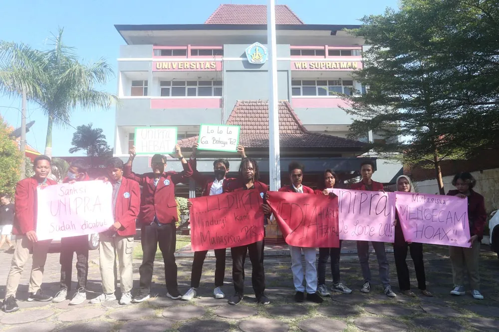 Sanksi Dicabut, Pekuliahan Unipra Surabaya Berjalan Normal