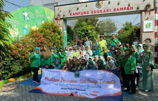 Wisata Kampung Edukasi Sampah di Sidoarjo Ramai Dikunjungi Warga 