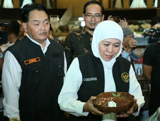 Gubernur Khofifah Dorong KTH Tingkatkan Kualitas, Masuk Pasar Ekspor