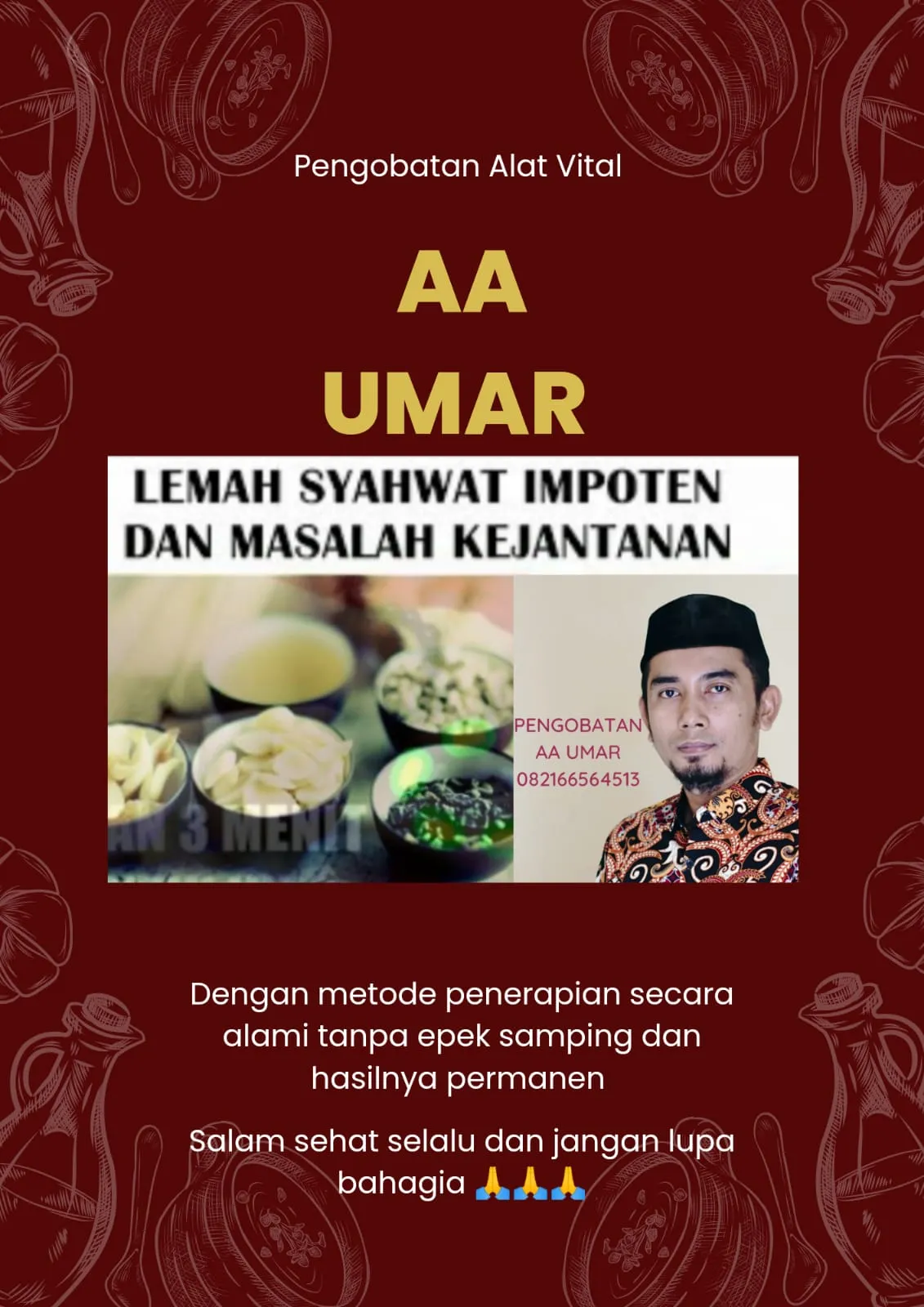Klinik Alat Vital Padang Sumatra Barat Aa Umar Resmi 081380426253