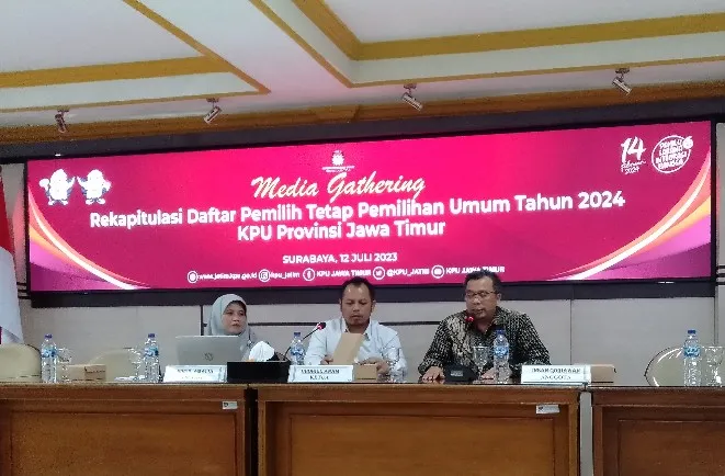 Jumlah Pemilih Tetap di Jatim Untuk Pemilu 2024, Sebanyak 31.402.842 