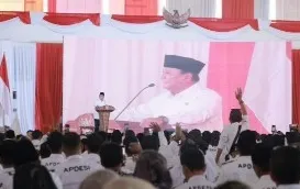 Pesan Menhan Prabowo ke Kepala Desa, Gunakan Dana Desa Sebaik-baiknya