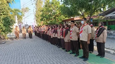 SMKN 1 Geger Madiun Peringati Hari Pramuka