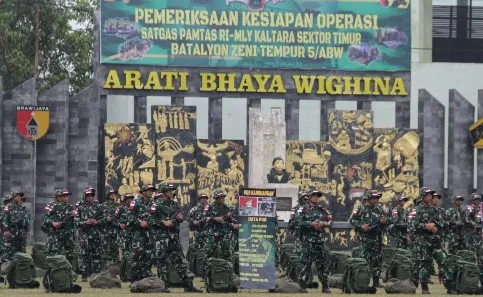 Pangdam Brawijaya: Yonzipur 5/ABW Siap Amankan Perbatasan RI-Malaysia