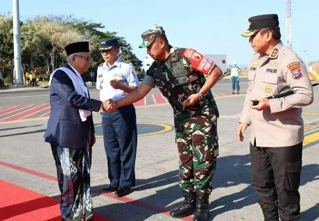 Satgas Pam Wil Amankan Kunker Wapres RI Hari Kedua di Jatim