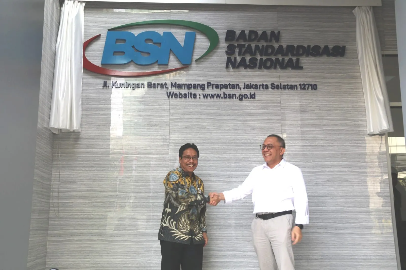Serah Terima Gedung Kantor dari BRIN Ke BSN