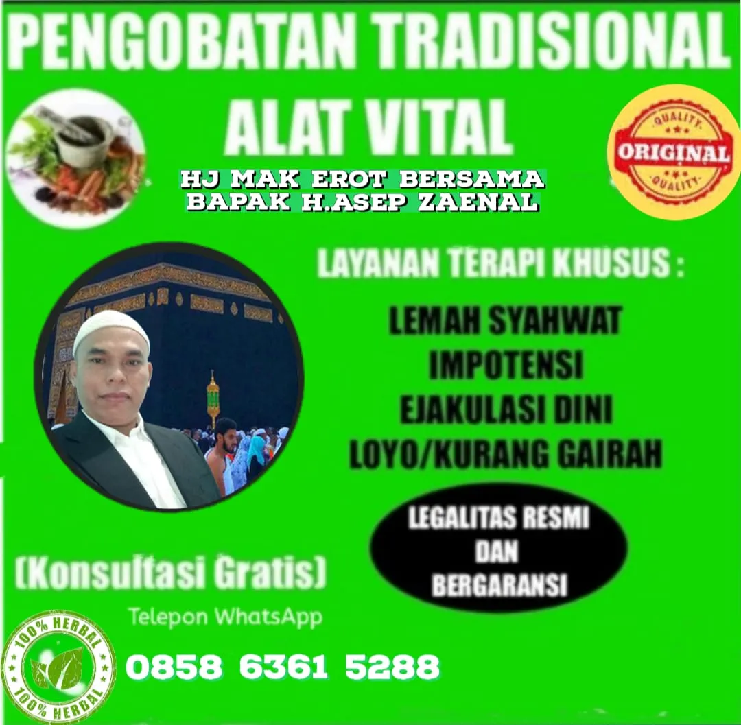 Pengobatan Alat Vital Yogyakarta Hj Mak Erot, Bapak H. Zaenal