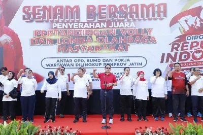 Lomba Olahraga Antar OPD dan Pokja Wartawan, Lebih Meriah Tahun Depan